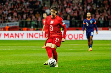 Nicola Zalewski, 2026 Dünya Kupası eleme maçında Polonya ve Hollanda milli takımları arasında görüldü (Maciej Rogowski / Ball Raw Images)