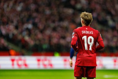 Michal Skoras, 2026 Dünya Kupası eleme maçında Polonya ve Hollanda milli takımları arasında görüldü (Maciej Rogowski / Ball Raw Images)