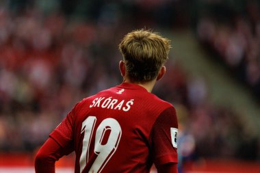 Michal Skoras, 2026 Dünya Kupası eleme maçında Polonya ve Hollanda milli takımları arasında görüldü (Maciej Rogowski / Ball Raw Images)