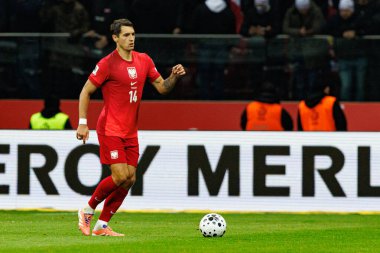 Jakub Kiwior, 2026 Dünya Kupası eleme maçında Polonya ve Hollanda milli takımları arasında görüldü (Maciej Rogowski / Ball Raw Images)