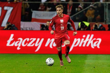 Michal Skoras, 2026 Dünya Kupası eleme maçında Polonya ve Hollanda milli takımları arasında görüldü (Maciej Rogowski / Ball Raw Images)