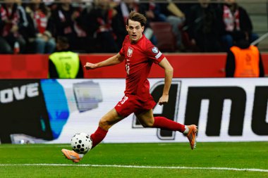 Jakub Kaminski, 2026 Dünya Kupası eleme maçında Polonya ve Hollanda milli takımları arasında görüldü (Maciej Rogowski / Ball Raw Images)