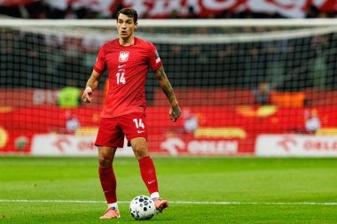 Jakub Kiwior, 2026 Dünya Kupası eleme maçında Polonya ve Hollanda milli takımları arasında görüldü (Maciej Rogowski / Ball Raw Images)
