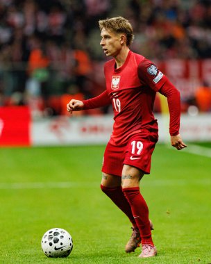 Michal Skoras, 2026 Dünya Kupası eleme maçında Polonya ve Hollanda milli takımları arasında görüldü (Maciej Rogowski / Ball Raw Images)