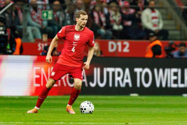 Dünya Kupası 2026 eleme maçında Polonya ve Hollanda milli takımları arasında Tomasz Kedziora görüldü (Maciej Rogowski / Ball Raw Images)