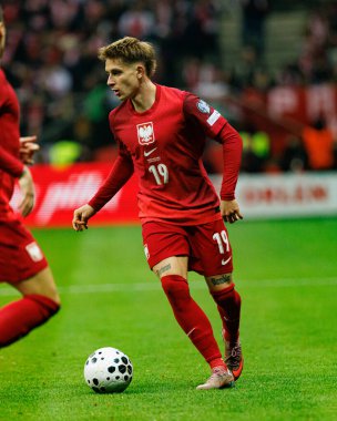 Michal Skoras, 2026 Dünya Kupası eleme maçında Polonya ve Hollanda milli takımları arasında görüldü (Maciej Rogowski / Ball Raw Images)