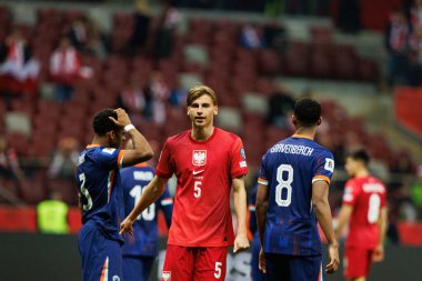 Jan Ziolkowski, 2026 Dünya Kupası eleme maçında Polonya ve Hollanda milli takımları arasında görüldü (Maciej Rogowski / Ball Raw Images)