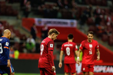 Michal Skoras, 2026 Dünya Kupası eleme maçında Polonya ve Hollanda milli takımları arasında görüldü (Maciej Rogowski / Ball Raw Images)