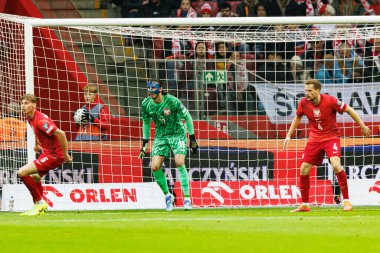 2026 Dünya Kupası eleme maçında Polonya ve Hollanda milli takımları arasında görülen Kamil Grabara (Maciej Rogowski / Ball Raw Images)