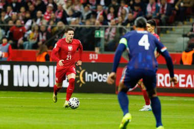 Nicola Zalewski, 2026 Dünya Kupası eleme maçında Polonya ve Hollanda milli takımları arasında görüldü (Maciej Rogowski / Ball Raw Images)