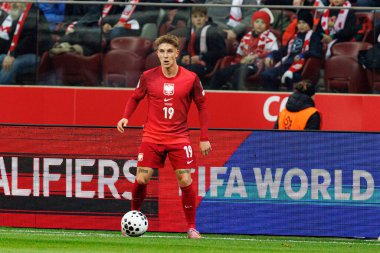 Michal Skoras, 2026 Dünya Kupası eleme maçında Polonya ve Hollanda milli takımları arasında görüldü (Maciej Rogowski / Ball Raw Images)