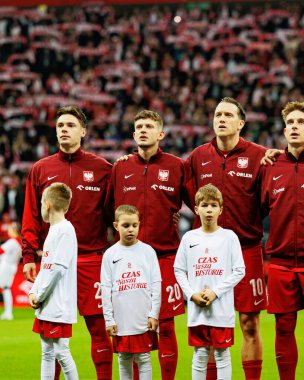 Nicola Zalewski, Sebastian Szymanski, Piotr Zielinski 2026 Dünya Kupası eleme maçında Polonya ve Hollanda milli takımları arasında görüldü (Maciej Rogowski / Ball Raw Images)