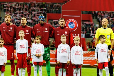 Jan Ziolkowski, Jakub Kiwior, Kamil Grabara ve Robert Lewandowski, 2026 Dünya Kupası eleme maçında Polonya ve Hollanda milli takımları arasında görüldü (Maciej Rogowski / Ball Raw Images)