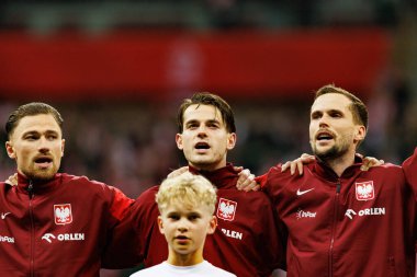 Matty Cash, Jakub Kaminski ve Tomasz Kedziora, 2026 Dünya Kupası eleme maçında Polonya ve Hollanda milli takımları arasında görüldü (Maciej Rogowski / Ball Raw Images)