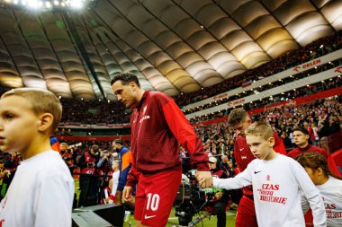 Dünya Kupası 2026 eleme maçında Polonya ve Hollanda milli takımları arasında görülen Piotr Zielinski (Maciej Rogowski / Ball Raw Images)