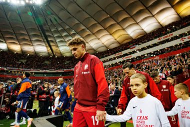 Michal Skoras, 2026 Dünya Kupası eleme maçında Polonya ve Hollanda milli takımları arasında görüldü (Maciej Rogowski / Ball Raw Images)