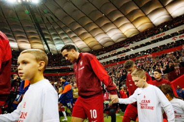 b, Polonya ve Hollanda milli takımları arasında oynanan Dünya Kupası 2026 ön eleme maçında görüldü (Maciej Rogowski / Ball Raw Images)