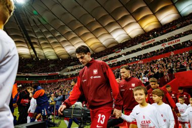 Jakub Kaminski, 2026 Dünya Kupası eleme maçında Polonya ve Hollanda milli takımları arasında görüldü (Maciej Rogowski / Ball Raw Images)