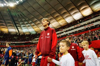 Jan Ziolkowski, 2026 Dünya Kupası eleme maçında Polonya ve Hollanda milli takımları arasında görüldü (Maciej Rogowski / Ball Raw Images)
