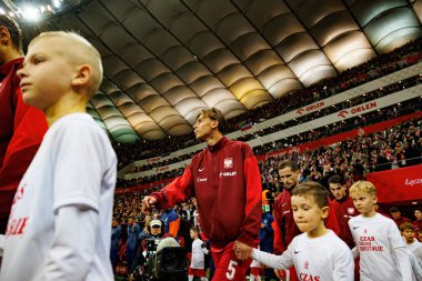 Jan Ziolkowski, 2026 Dünya Kupası eleme maçında Polonya ve Hollanda milli takımları arasında görüldü (Maciej Rogowski / Ball Raw Images)