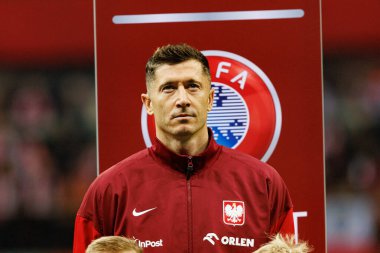 Robert Lewandowski, 2026 Dünya Kupası eleme maçında Polonya ve Hollanda milli takımları arasında görüldü (Maciej Rogowski / Ball Raw Images)