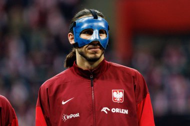 2026 Dünya Kupası eleme maçında Polonya ve Hollanda milli takımları arasında görülen Kamil Grabara (Maciej Rogowski / Ball Raw Images)