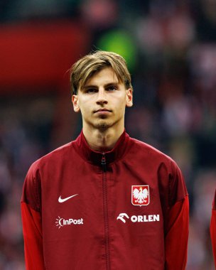 Jan Ziolkowski, 2026 Dünya Kupası eleme maçında Polonya ve Hollanda milli takımları arasında görüldü (Maciej Rogowski / Ball Raw Images)