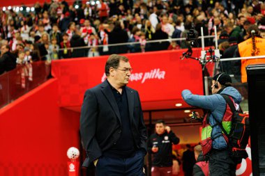 2026 Dünya Kupası eleme maçında Polonya ve Hollanda milli takımları arasında görülen Jan Urban (Maciej Rogowski / Ball Raw Images)