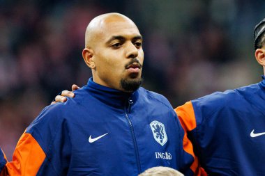 Donyell Malen, 2026 Dünya Kupası eleme maçında Polonya ve Hollanda milli takımları arasında görüldü (Maciej Rogowski / Ball Raw Images)