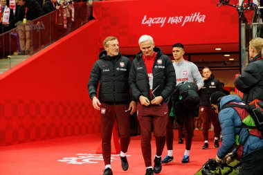 Jozef Mlynarczyk ve Jacek Magiera, 2026 Dünya Kupası eleme maçında Polonya ve Hollanda milli takımları arasında görüldü (Maciej Rogowski / Ball Raw Images)