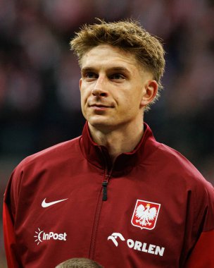 Michal Skoras, 2026 Dünya Kupası eleme maçında Polonya ve Hollanda milli takımları arasında görüldü (Maciej Rogowski / Ball Raw Images)