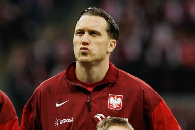 Dünya Kupası 2026 eleme maçında Polonya ve Hollanda milli takımları arasında görülen Piotr Zielinski (Maciej Rogowski / Ball Raw Images)