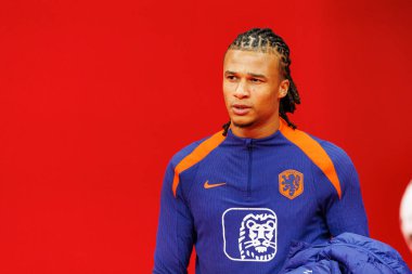 Nathan Ake, 2026 Dünya Kupası eleme maçında Polonya ve Hollanda milli takımları arasında görüldü (Maciej Rogowski / Ball Raw Images)