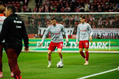 Robert Lewandowski, 2026 Dünya Kupası eleme maçında Polonya ve Hollanda milli takımları arasında görüldü (Maciej Rogowski / Ball Raw Images)