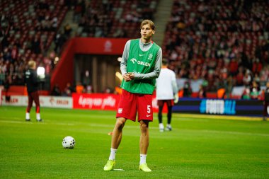 Jan Ziolkowski, 2026 Dünya Kupası eleme maçında Polonya ve Hollanda milli takımları arasında görüldü (Maciej Rogowski / Ball Raw Images)