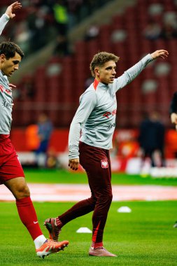 Michal Skoras, 2026 Dünya Kupası eleme maçında Polonya ve Hollanda milli takımları arasında görüldü (Maciej Rogowski / Ball Raw Images)