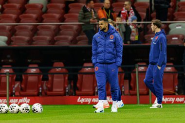 Cody Gakpo, 2026 Dünya Kupası eleme maçında Polonya ve Hollanda milli takımları arasında görüldü (Maciej Rogowski / Ball Raw Images)