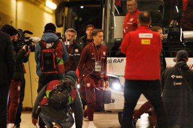 Dünya Kupası 2026 eleme maçında Polonya ve Hollanda milli takımları arasında görülen Piotr Zielinski (Maciej Rogowski / Ball Raw Images)