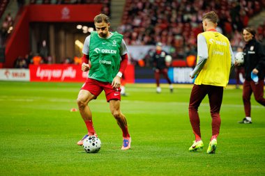  Polonya ve Hollanda milli takımları arasında oynanan 2026 Dünya Kupası eleme maçında görülüyor (Maciej Rogowski / Ball Raw Images)