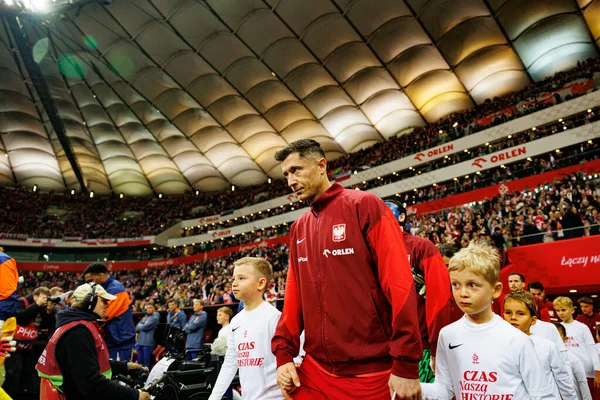 Robert Lewandowski, 2026 Dünya Kupası eleme maçında Polonya ve Hollanda milli takımları arasında görüldü (Maciej Rogowski / Ball Raw Images)