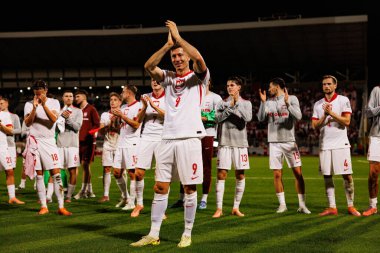 Robert Lewandowski, 2026 Dünya Kupası eleme maçında Malta ve Polonya milli takımları arasında görüldü (Maciej Rogowski / Ball Raw Images)