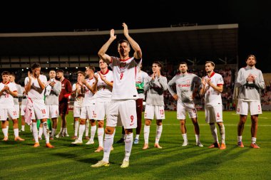 Robert Lewandowski, 2026 Dünya Kupası eleme maçında Malta ve Polonya milli takımları arasında görüldü (Maciej Rogowski / Ball Raw Images)