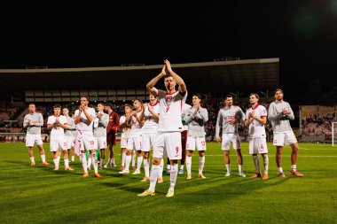 Robert Lewandowski, 2026 Dünya Kupası eleme maçında Malta ve Polonya milli takımları arasında görüldü (Maciej Rogowski / Ball Raw Images)