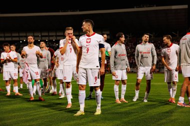 Karol Swiderski ve Robert Lewandowski, 2026 Dünya Kupası eleme maçında Malta ve Polonya milli takımları arasında görüldü (Maciej Rogowski / Ball Raw Images)
