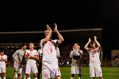 Robert Lewandowski, 2026 Dünya Kupası eleme maçında Malta ve Polonya milli takımları arasında görüldü (Maciej Rogowski / Ball Raw Images)