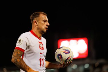 2026 Dünya Kupası eleme maçında Malta ve Polonya milli takımları arasında görülen Kamil Grosicki (Maciej Rogowski / Ball Raw Images)