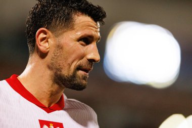 Pawel Wszolek, 2026 Dünya Kupası eleme maçında Malta ve Polonya milli takımları arasında görüldü (Maciej Rogowski / Ball Raw Images)