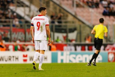 Robert Lewandowski, 2026 Dünya Kupası eleme maçında Malta ve Polonya milli takımları arasında görüldü (Maciej Rogowski / Ball Raw Images)