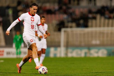 Piotr Zielinski, 2026 Dünya Kupası eleme maçında Malta ve Polonya milli takımları arasında görüldü (Maciej Rogowski / Ball Raw Images)