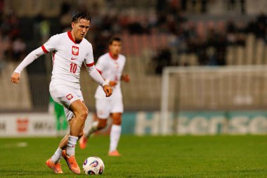 Piotr Zielinski, 2026 Dünya Kupası eleme maçında Malta ve Polonya milli takımları arasında görüldü (Maciej Rogowski / Ball Raw Images)